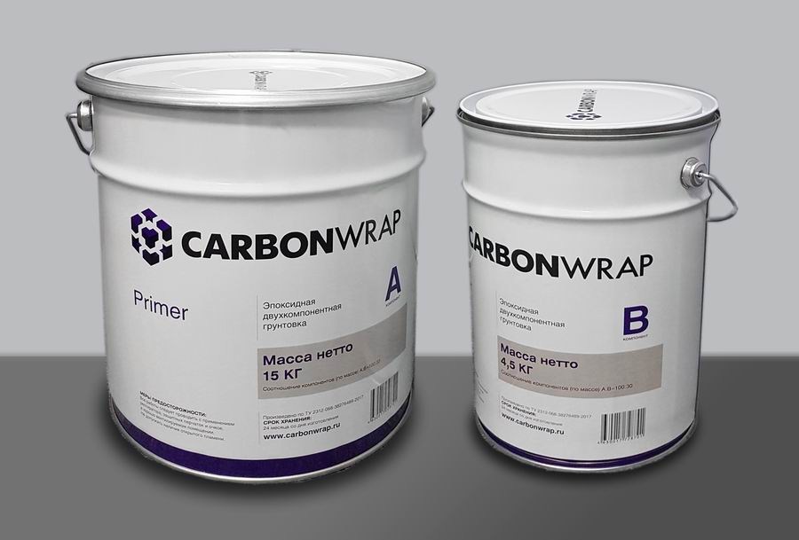 Эпоксидная двухкомпонентная грунтовка CarbonWrap® Primer